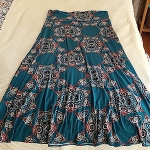 LuLaRoe 2XL Maxi Skirt